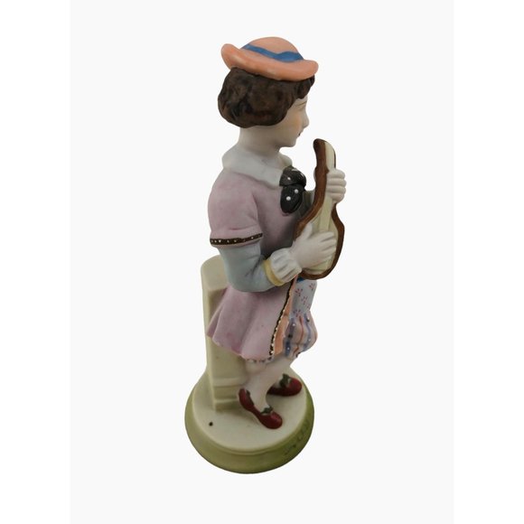 Ardalt Porcelain Figurine Male Musician 6266A Hand Painted Japan Vintage - Picture 4 of 10